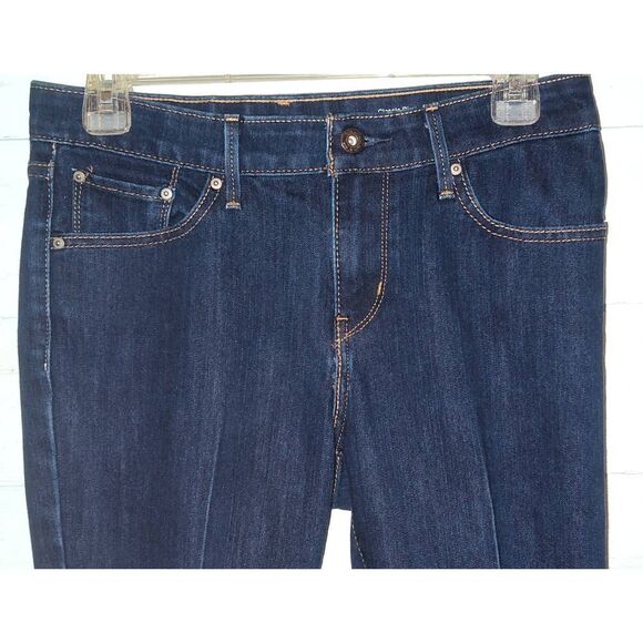 LEVI'S 28 Demi Curve Jeans Womens 28 x 32 Classic Rise Slim Fit Blue SEE ACTUAL - Picture 2 of 13